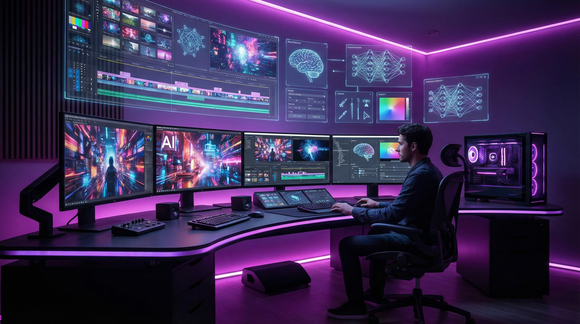 海角网AI智能传媒剪辑工作室揭秘